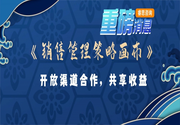 《销售管理策略画布》开放渠道合作，携手共赢亿级市场